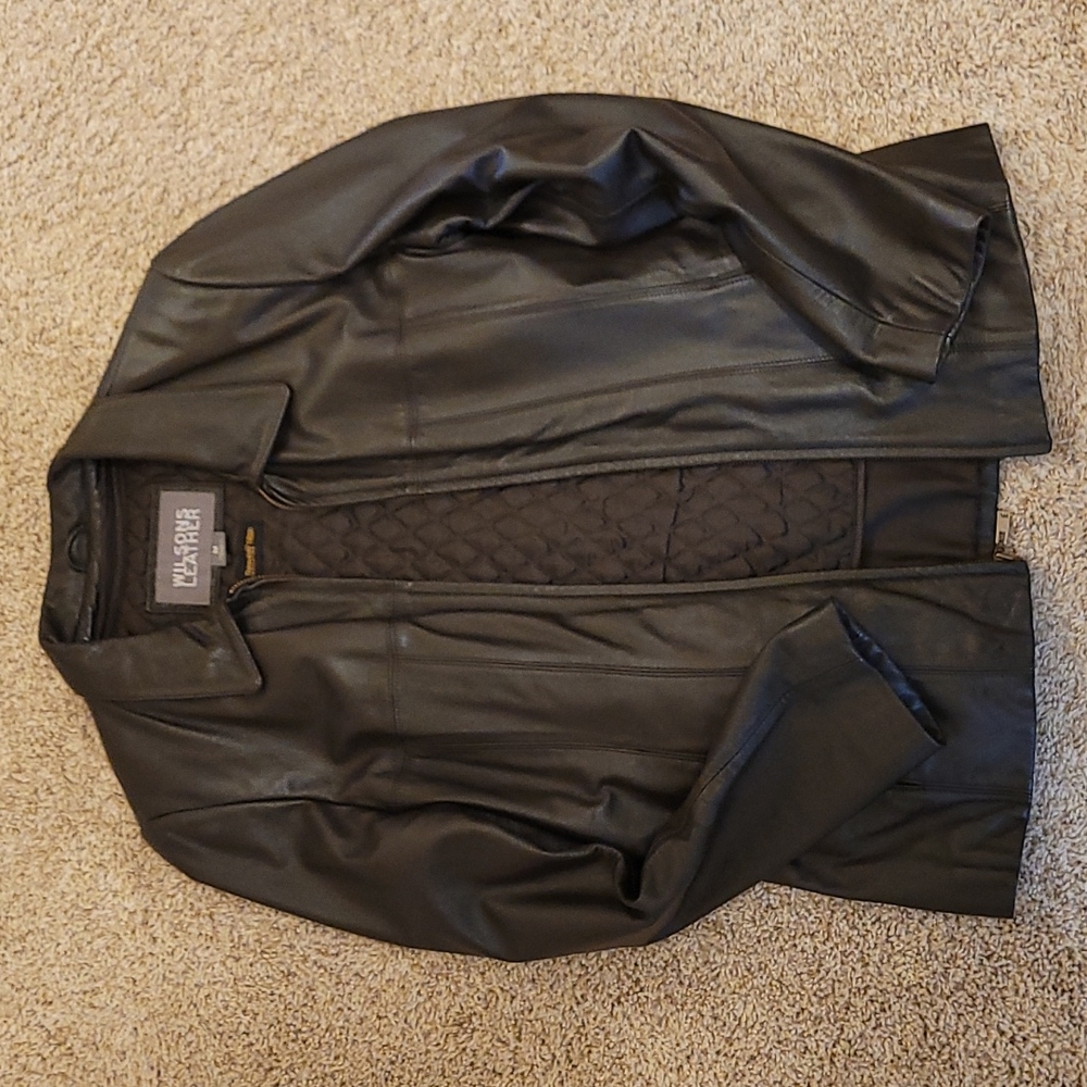 Women's leather jacket